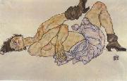 Egon Schiele Reclining Female Nude (mk12) oil painting reproduction